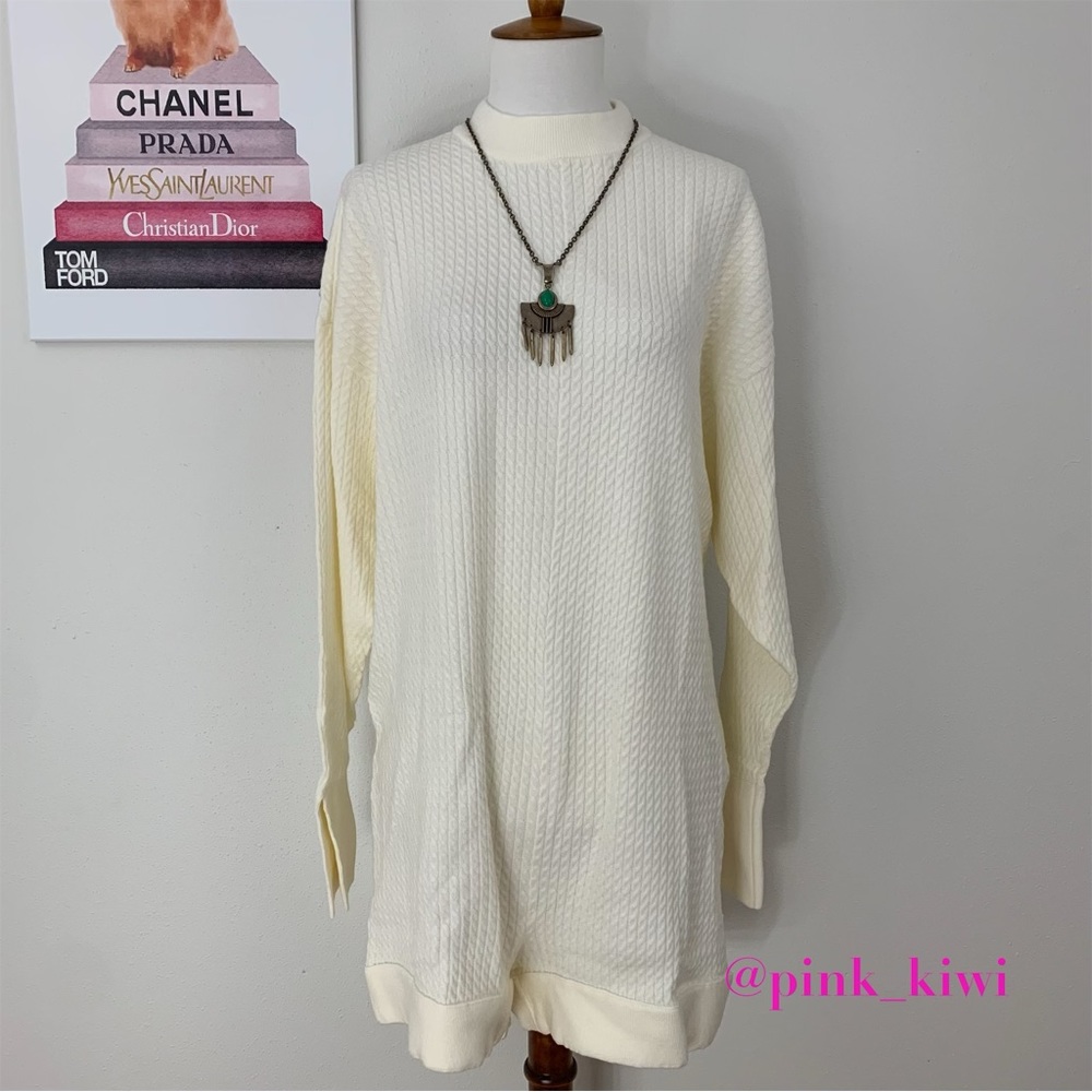 WeWoreWhat Mock Neck Sweater Romper